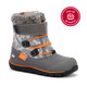 Side Angle View Gilman Waterproof/Insulated Gray/Orange