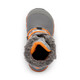 Top Angle View Gilman Waterproof/Insulated Gray/Orange