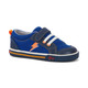 Front-Right Side view of Tanner Blue Bolt shoe