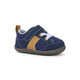 Side Angle View of the Connor Mini Navy