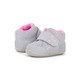 Both Shoe Angle View of the Casey Mini (First Walker) Gray Suede