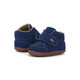 Both Shoe Angle View of the Casey Mini (First Walker) Navy Suede