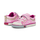 Both Shoe Angle View of the Kristin Hot Pink/Stars