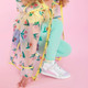 Photo of a girl wearing the Dayton White Leather