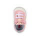 Top Angle View of the Stevie Mini (First Walker) Pink Metallic