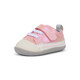 Front Angle View of the Stevie Mini (First Walker) Pink Metallic