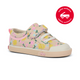 Front Angle of Kristin Oatmeal/Floral