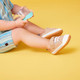 Child wearing the Stevie Mini (First Walker) Khaki