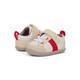 Both Shoe Angle View of the Connor Mini (First Walker) White/Red