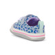 Stevie Mini Sky Blue/Leopard Back Angle
