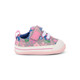 Stevie Mini Gray Floral Side Angle