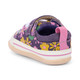 Stevie Mini Purple Floral Back Angle