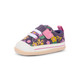 Stevie Mini Purple Floral Side Angle