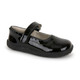 Front-Right Side view of Jane II Black Patent shoe
