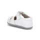 Back view of Brook (First Walker) White/Pink Sandal