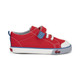 Right Side view of the Stevie Red/Blue shoe