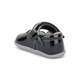 Back-Left Side view of Susie (First Walker) Black Patent shoe