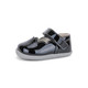 Left Side view of Susie (First Walker) Black Patent shoe