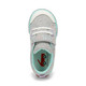 Top-down view of the Kristin Gray/Sprinkles shoe