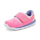 Front angle view of the Ryder II FlexiRun Hot Pink Glitter