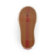 sole angle view of a Coral Tie Dye girls sneaker