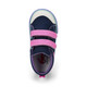 Top angle view of a Robyne Navy/Hot Pink