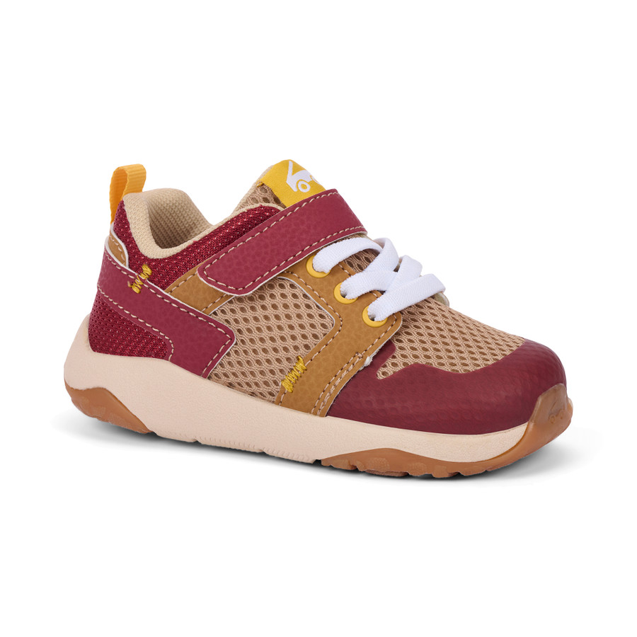 Viento Khaki/Red Front Angle