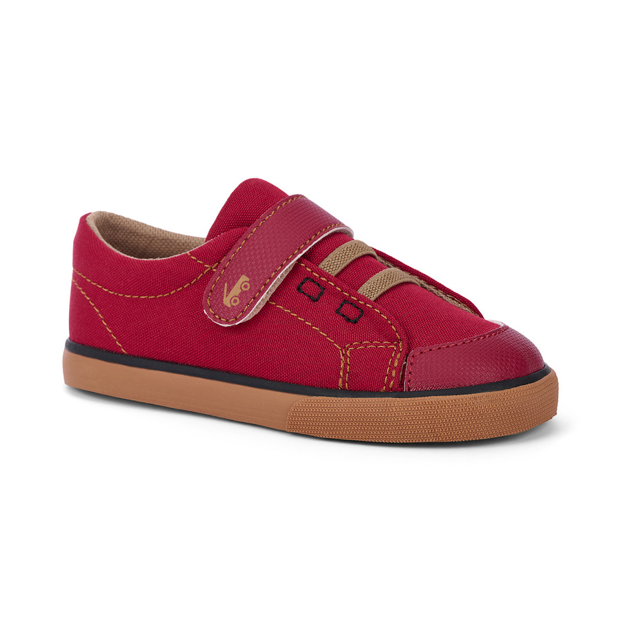Front angle of Alex Maroon Red