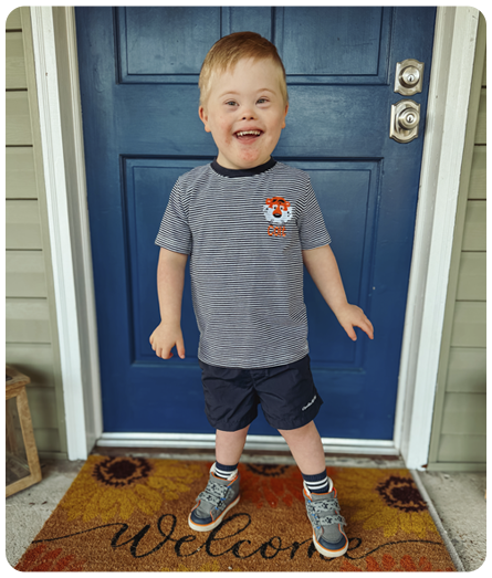 boy wearing Dean Adapt sneakers