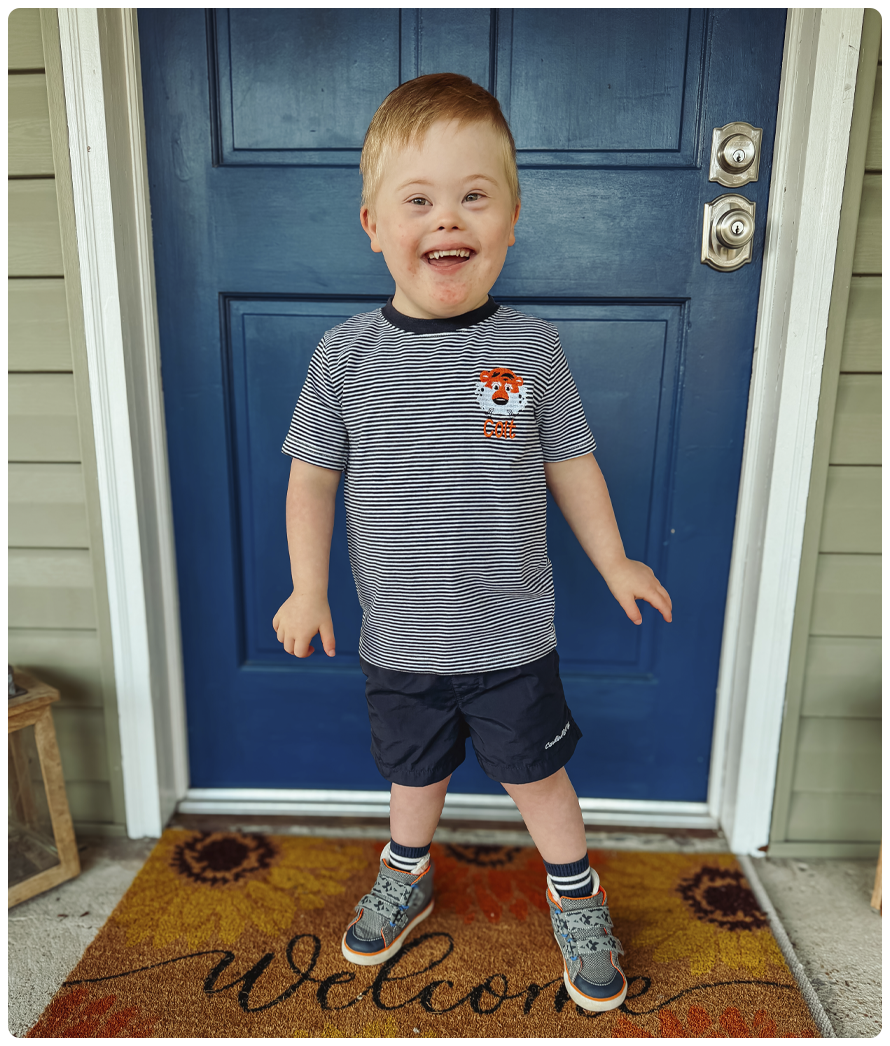 boy wearing Dean Adapt sneakers
