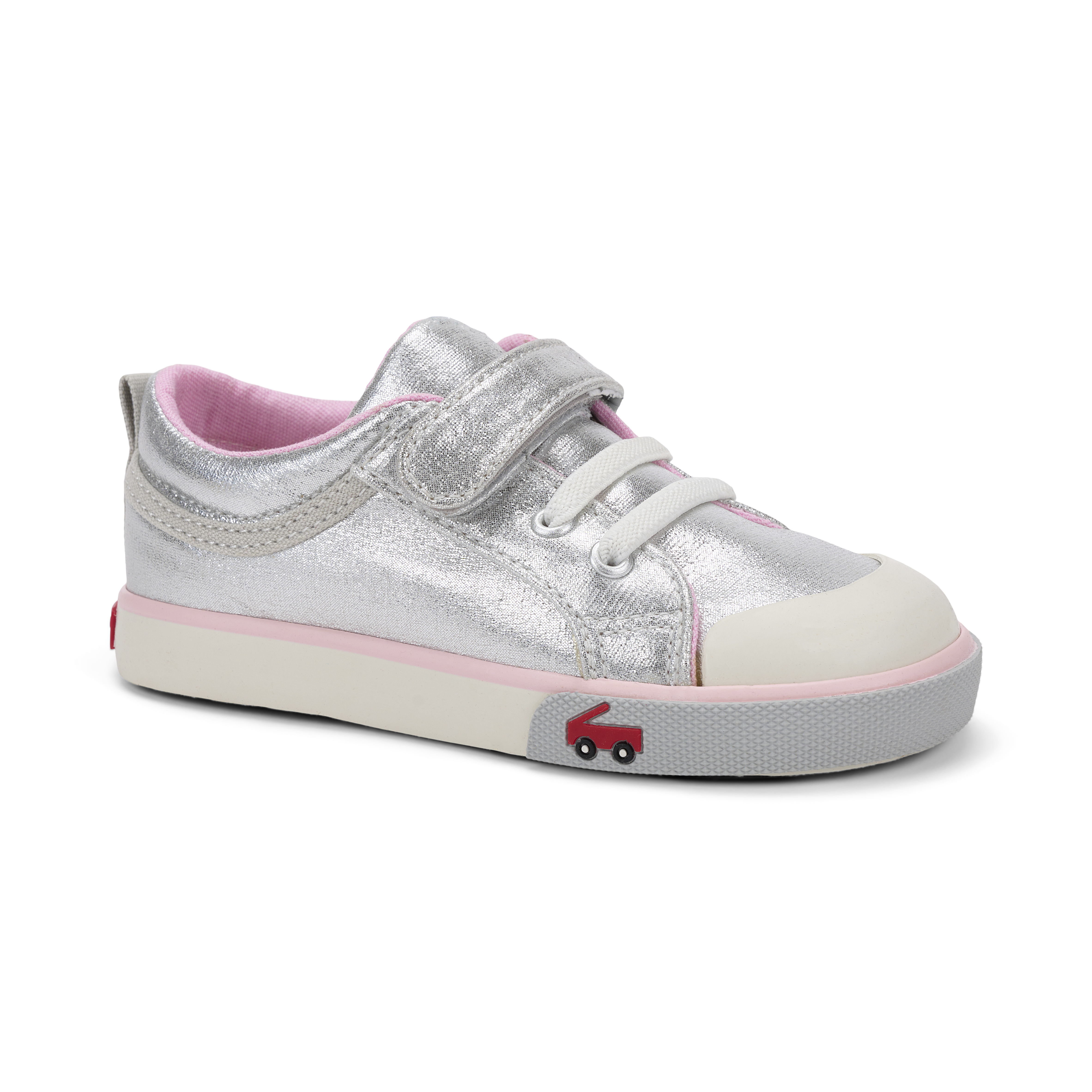 ☆kukka☆ Kristin Silver Metallic - See Kai Run