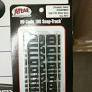 Atlas Code 100 Nickel Silver Straight Snap-Track Assortment – HO Scale (1:87)