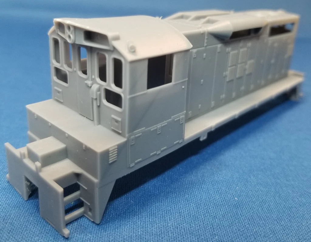 HL-44 - Kaslo HO Scale CNR SW1200RM 'Sweep' Body Shell - (7101) GS