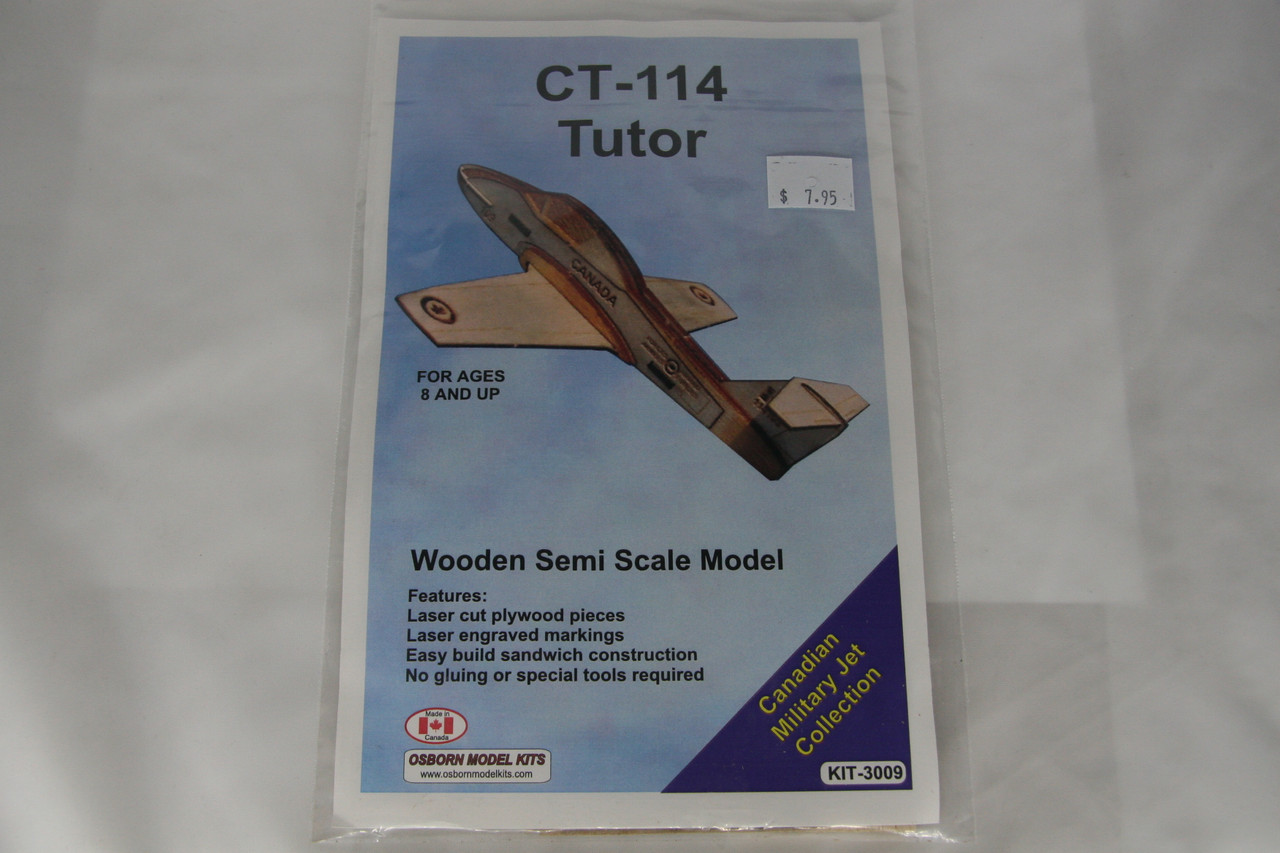 3009 Osborn Model Kits CT114 Tutor (Lasercut wood kit)