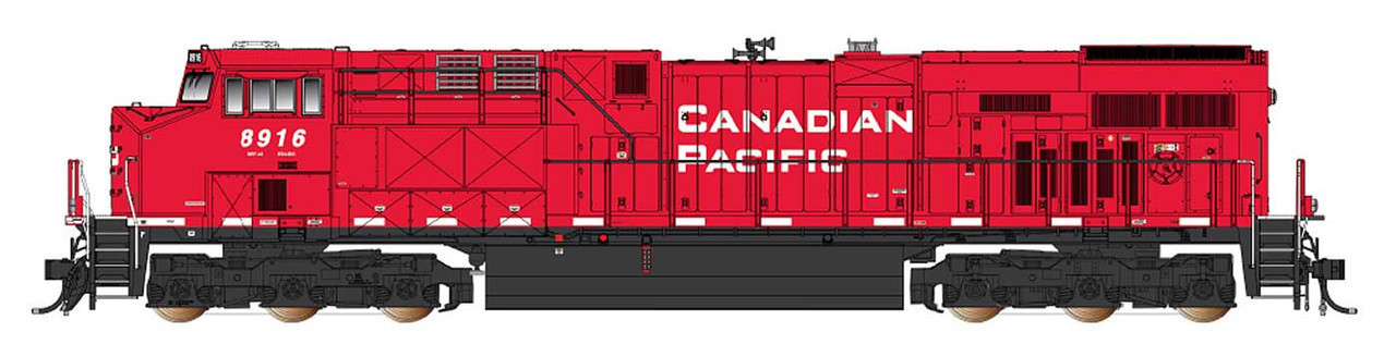 497118S-04 - InterMountain HO CPKC GE Tier 4 GEVO ET44AC #7437 DCC