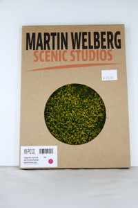WB-PY2122 - Martin Welberg - Layered Tufts Flowers Yellow