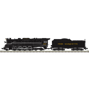 40006036 - Atlas -  N MASTER SILVER BERKSHIRE 2-8-4 PERE MARQUETTE #1202