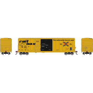 ATH-2125 - Athearn - HO 50' FMC 5277 Combo Door Box Car, ABOX 'Early' #50620