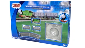 24030 - Bachmann - Percy and the Troublesome Trucks, N Scale Electric Train Set