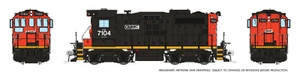 1108011 - Rapido - HO CN SWEEP (DC/Silent): CANAC: #7104