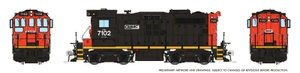 1108509 - Rapido - HO CN SWEEP (DCC/Sound): CANAC: #7102