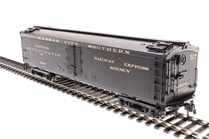 1829 - GACX 53'6" Wood Express Refrigerator Car Kansas City Southern#1404 1829 - GACX 53'6" Wood Express Refrigerator Car Kansas City Southern#1404