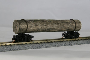 113 00 750 Micro Trains N Disconnected Log Car