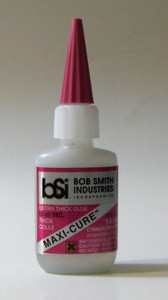 111C - Bob Smith Industires Maxi Cure Extra Thick CA Glue 14ml (1/2oz.) 111C - Bob Smith Industires Maxi Cure Extra Thick CA Glue 14ml (1/2oz.)