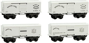 993-01-740 - Micro-Trains N-scale 'CWE' White Line 4-Pack 993-01-740 - Micro-Trains N-scale 'CWE' White Line 4-Pack