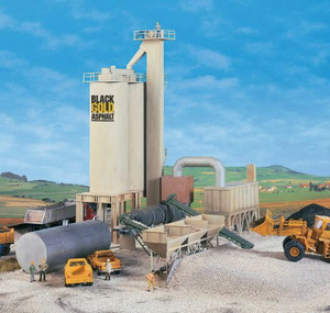 933-3085 Walthers Cornerstone HO - Black Gold Asphalt Hot Mix Plant -- Kit 933-3085 Walthers Cornerstone HO - Black Gold Asphalt Hot Mix Plant -- Kit