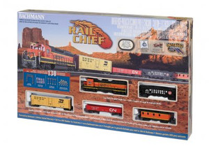 160-706 Bachmann HO - Rail Chief Set BNSF 160-706 Bachmann HO - Rail Chief Set BNSF
