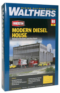 933-2916 - Walthers Cornerstone HO Diesel House -- Kit 933-2916 - Walthers Cornerstone HO Diesel House -- Kit