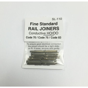 SL-110 - Peco HO Rail Joiners Code 70, 75, 80 SL-110 - Peco HO Rail Joiners Code 70, 75, 80