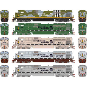 ATHG1155 - Athearn Genesis - HO EMD SD70ACU Locomotive, CP 